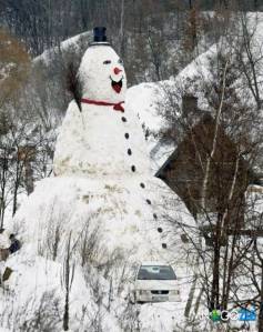 Giant Snowman - 3wt