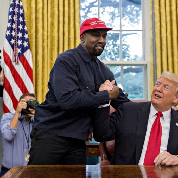 Kanye West and Trump
