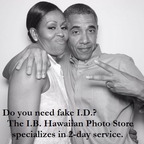 Obamas - Fake ID